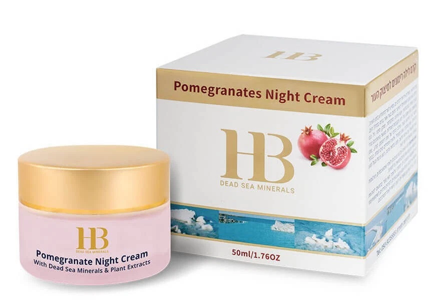 Crema de noche H&B Dead Sea Minerals granadas 50 ml 1,76 fl. oz Foto 1 de 1