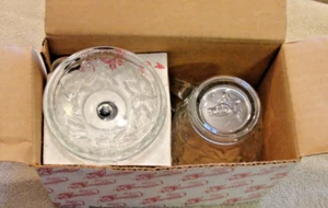 VTG PRINCESS HOUSE FANTASIA 3 PIECE SUGAR & CREAMER SET NIB # 532 LR - Picture 1 of 6