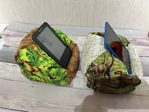 Dinosaur - iPad Pro, iPad, tablet XL cushion Beanbag stand holder fits - Picture 1 of 11
