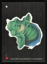 1989 Topps Ghostbusters II Stickers #4 Slimer Happy