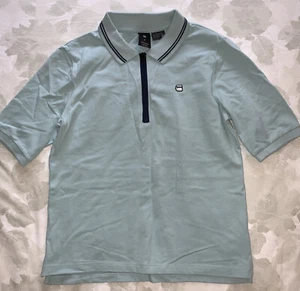 Woman’s G-Star Raw Polo Shirt Size S Light Green VGC - Picture 1 of 4