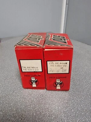 JUEGO CILINDRO FRENO RUEDA DELANTERA RENAULT DAUPHINE-4CV 8538762-8538766 Foto 1 de 3