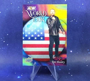 Jon Moxley SSP 2023 UD AEW World Tour Estados Unidos 3D Holo Lucha Lenticular - Imagen 1 de 13