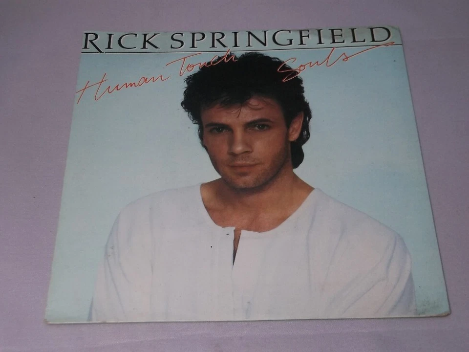 Rick Springfield:  Human Touch   orig UK   EX  7" - Image 1 of 4