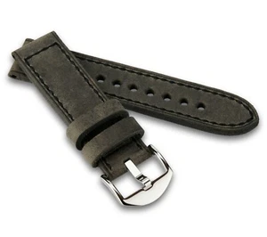 RIOS1931 Vintage Leather Watch Band "Belfast", 22-24 mm, 6 colors, new! - Picture 1 of 8