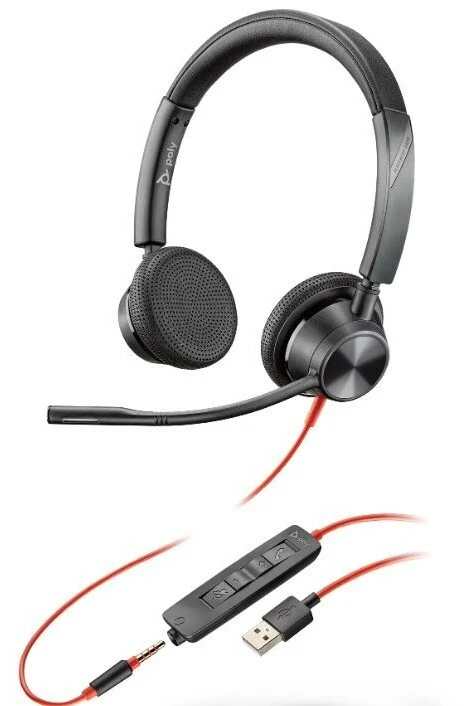 Plantronics Poly Blackwire BW3325 Headset Stereo USB-A - Image 1 of 1