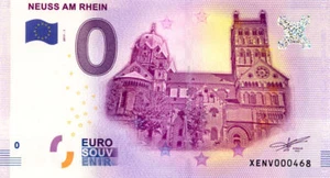 GERMANY Neuss am Rhein, Quirinus-Münster, 2017, Euro Souvenir Ticket - Picture 1 of 2