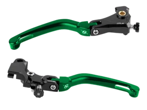 Bonamici Kawasaki Ninja ZX-6R Brake & Clutch Levers (2019+) (Green) - Foto 1 di 2