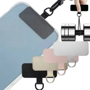 Universal Mobile Phone Sling Rope Card Clip Phone Lanyard Gasket Patch - Picture 1 of 18
