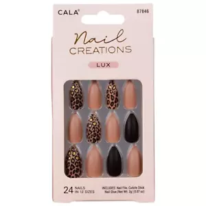 24 NAILS CALA Uñas Postiza Creations Lux 87846 - Picture 1 of 2