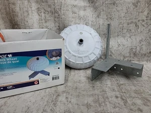Dock Edge 95-072-F 12" White Corner Mount Inflatable Dock Wheel – Marine Use - Bild 1 von 4