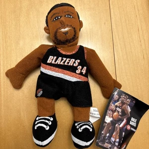 DALE DAVIS BLAZER BUDDY Portland Game Handout Beanie 2002 Trailblazers Plush NEW - Picture 1 of 4