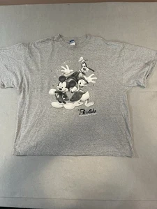 Camiseta De Colección Gris Walt Disney World XL Orlando Florida Mickey Goofy Donald - Imagen 1 de 5