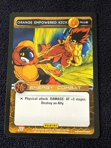 DBZ TCG Dragon Ball Z Panini Movie Collection Orange Empowered Kick x1 R116 - Bild 1 von 3