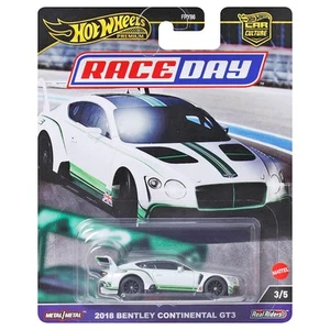 Hot Wheels Bentley Continental GT3 2018 - Car Culture Race Day 3/5 Vehicle Toy - Picture 1 of 6