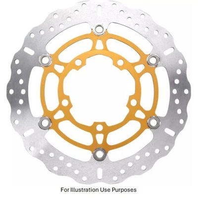 Disco de freno EBC S/Steel Float Cont X FR (15) FLHS para Suzuki GSXR 600 K7 2006-07 Foto 1 de 2