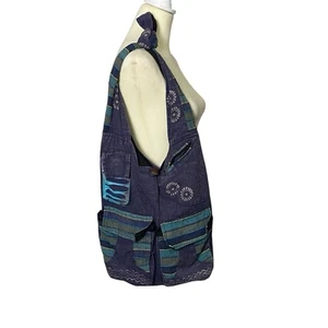 Flying High 100% Baumwolle Boho Hippie Sommer Schultasche - Bild 1 von 16