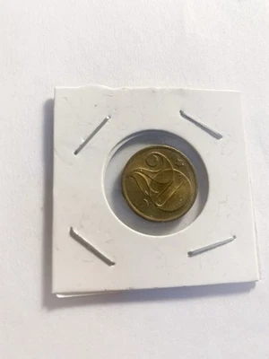 1976 Czechoslovakia 20 Haleru Coin – Socialist Republic – Historic European - Image 1 of 2