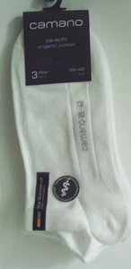 CAMANO CA-Soft Organic Cotton Unisex Sneakersocken 3-Paar-Pack - Bild 1 von 2
