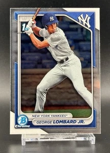 George Lombard Jr. - 2024 Bowman Chrome 1st #BCP-79 Yankees - Picture 1 of 2
