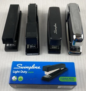 Office Stapler Lot (5 Total) – Swingline & Stanley Bostitch – One New in Box - Picture 1 of 9