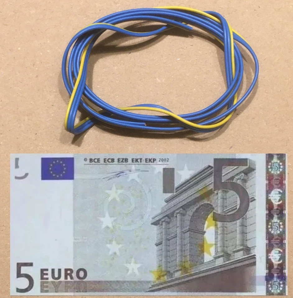 SUN-LIKE STEUERLEITUNG für z. B. VERLÄNGERUNG-/ ERSATZLEITUNG märklin WEICHEN SIGNALE