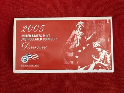2005 Uncirculated Coin Set U.S Mint Denver Government Packaging Cert of Auth - Image 1 of 4