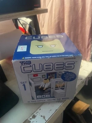 The Cubes Set 1 Bob by Accoutrements Open Box The Office Playset NEW - Image 1 of 3