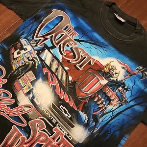 Vintage 1998 NASCAR Dale Earnhardt The Quest AOP Shirt Size Extra Large Rare - Picture 1 of 10