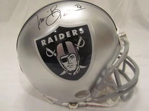 Tim Brown Signed Oakland Raiders Mini Helmet - JSA Cert - Picture 1 of 5