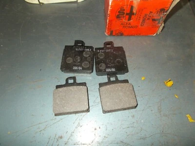 Plaquettes De Frein Arrière ALFA ROMEO ALFASUD SPRINT TI Originales ALFA ROMEO - Photo 1/3