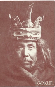 Native Americans of Canada Tsawatenok Kwakiutl Kincome Village British Columbia - Picture 1 of 2