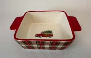 Grace Bake Shop Woody Kombi mit Weihnachtsbaum kleine 5" Keramik Backform - Bild 1 von 6