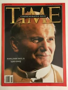 Pope John Paul II, Commemorative issue, Time Magazine, April 11, 2005 - Picture 1 of 7