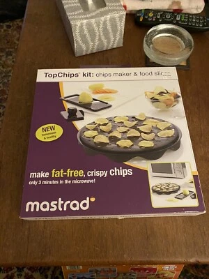 Mastrad TopChips Kit Microwave Potato Chips Maker Food Slicer Vegetable & Fruits - Image 1 of 2
