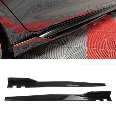 For Mitsubishi Eclipse Cross 46" Side Skirt Extension Rocker Panel Splitter  - Image 1 of 4