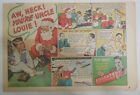 Colgate Toothpaste Ad: Heck Santa You're Uncle Louie 1930's Size: 11 x 15 inches