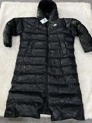 Nike Sportswear Therma Fit Capucha Puffer Negro DH4081-010 Mujeres Talla XL NUEVO CON ETIQUETAS RARO Foto 1 de 4