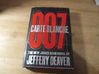 Carte Blanche - Jeffery Deaver (HC, 2011) Signed & Dated- 1st print - James Bond Only $63.00 on eBay