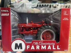 Farmall M 75th Anniversary Toy Tractor, McCormick Deering Farmall M, NIB, Ertl - Picture 1 of 7