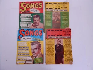 Vintage Lot of 4 Songs, Screen Songs, Popular Songs - Picture 1 of 5