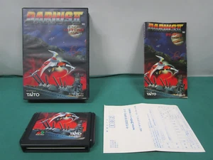 Mega-Drive Genesis -- DARIUS Ⅱ2 -- included box, manual, postcard. JAPAN. 11504 - Picture 1 of 19
