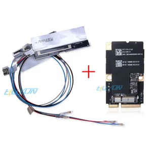BCM94360CD WIFI Bluetooth4.0 dwupasmowa karta + adapter + antena do A1418 A1419 - Zdjęcie 1 z 6