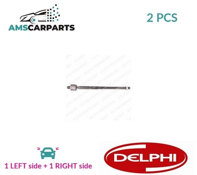 TIE ROD AXLE JOINT PAIR TA2001 DELPHI 2PCS NEW OE REPLACEMENT - Image 1 of 4