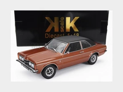 KK-SCALE KKDC180976 FORD ENGLAND - TAUNUS GXL WITH VINYL ROOF 1971 - COPPER MET  - Immagine 1 di 2