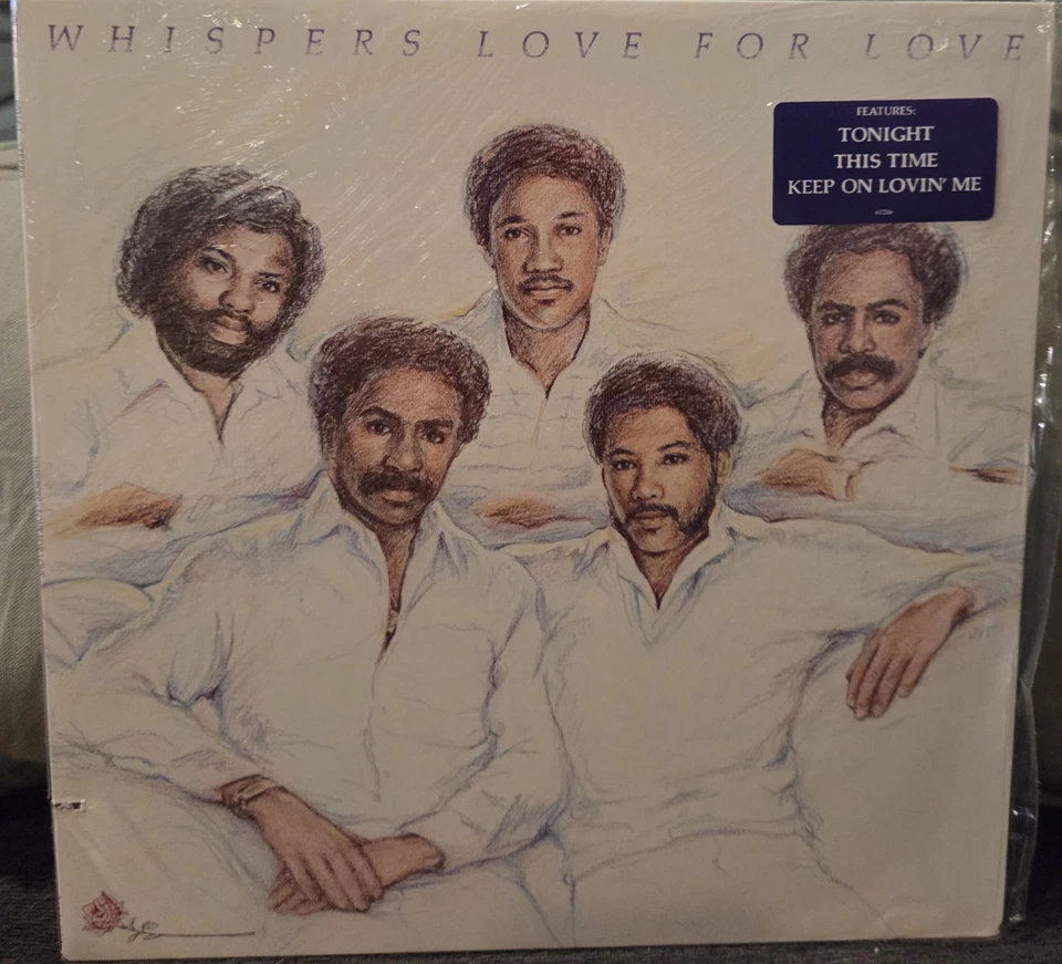 Whispers Love For Love Vinyl 1983 Solar Records Lyric Insert Included