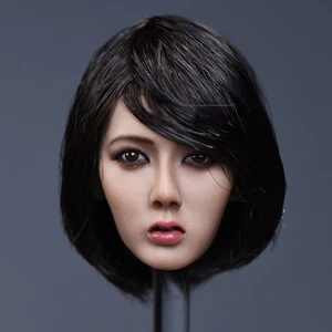 Cabeza de niña de belleza esculpida 1/6 tallada para figura de acción TBL PH femenina de 12" cuerpo - Imagen 1 de 6