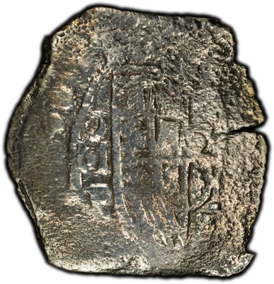 1622-1667 Mo Spanish Colonial Mexico Silver 8 Reales PCGS F Details Saltwater - Image 1 of 4