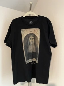 The Nun Conjuring Horror Scary Movie 90s vtg Graphic design T-Shirt XL - Picture 1 of 4