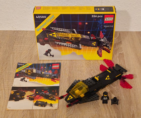 2x LEGO "Invader Blacktron" 6894 used, 100% complete +BA & 40580 NEW/ORIGINAL PACKAGING